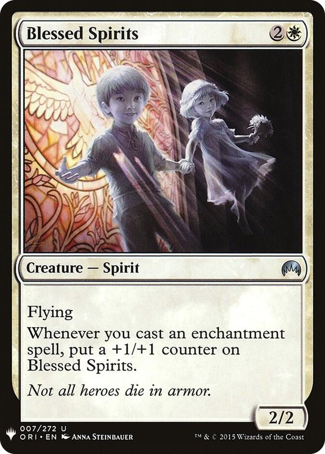 Blessed Spirits #7 U - The List Reprints Pokemon card