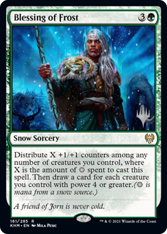 0161 Blessing of Frost R Promo Pack: Kaldheim