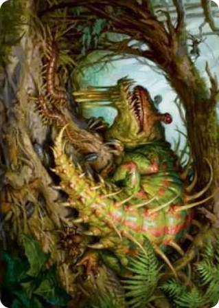 0022 Blex, Vexing Pest Art Card S Art Series: Strixhaven