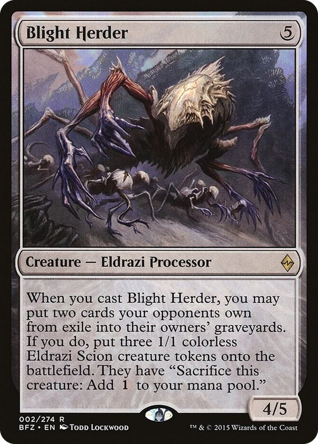 0002 Blight Herder R Battle for Zendikar