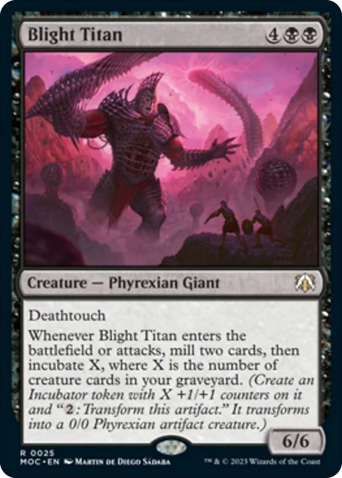 0025 Blight Titan R Commander: March of the Machine