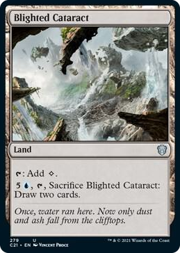0279 Blighted Cataract U Commander 2021