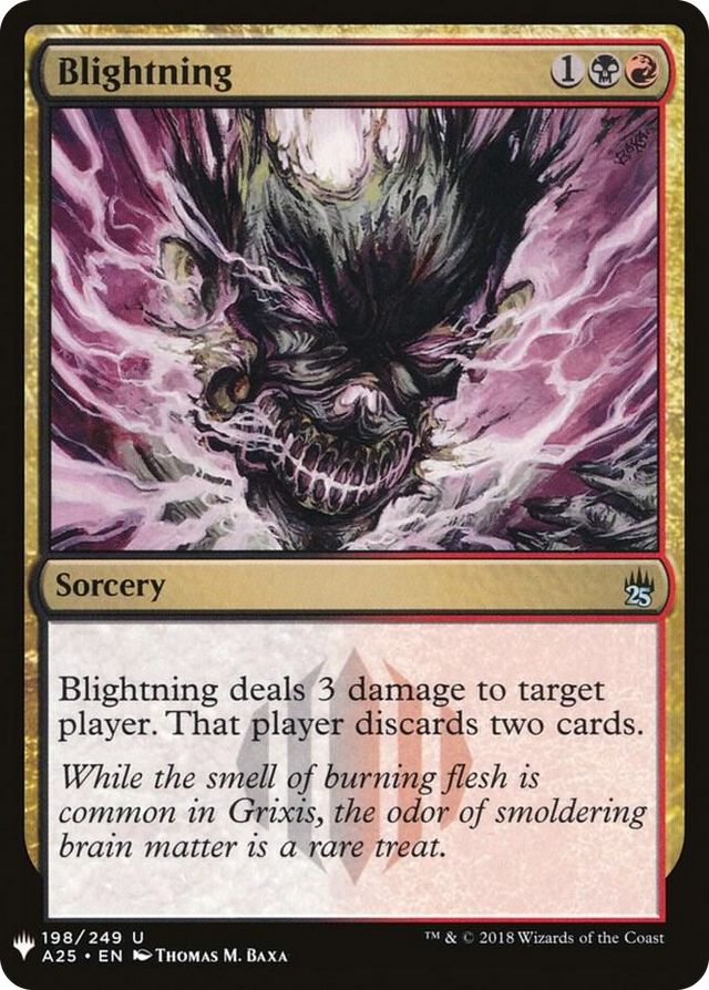 0198 Blightning U The List Reprints