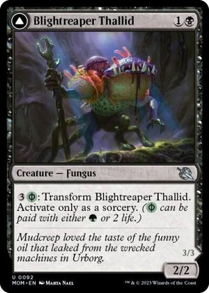 0092 Blightreaper Thallid U March of the Machine