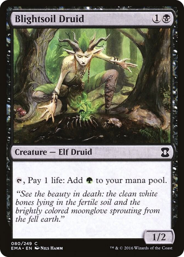 0080 Blightsoil Druid C Eternal Masters
