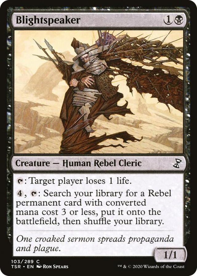 0103 Blightspeaker C Time Spiral: Remastered