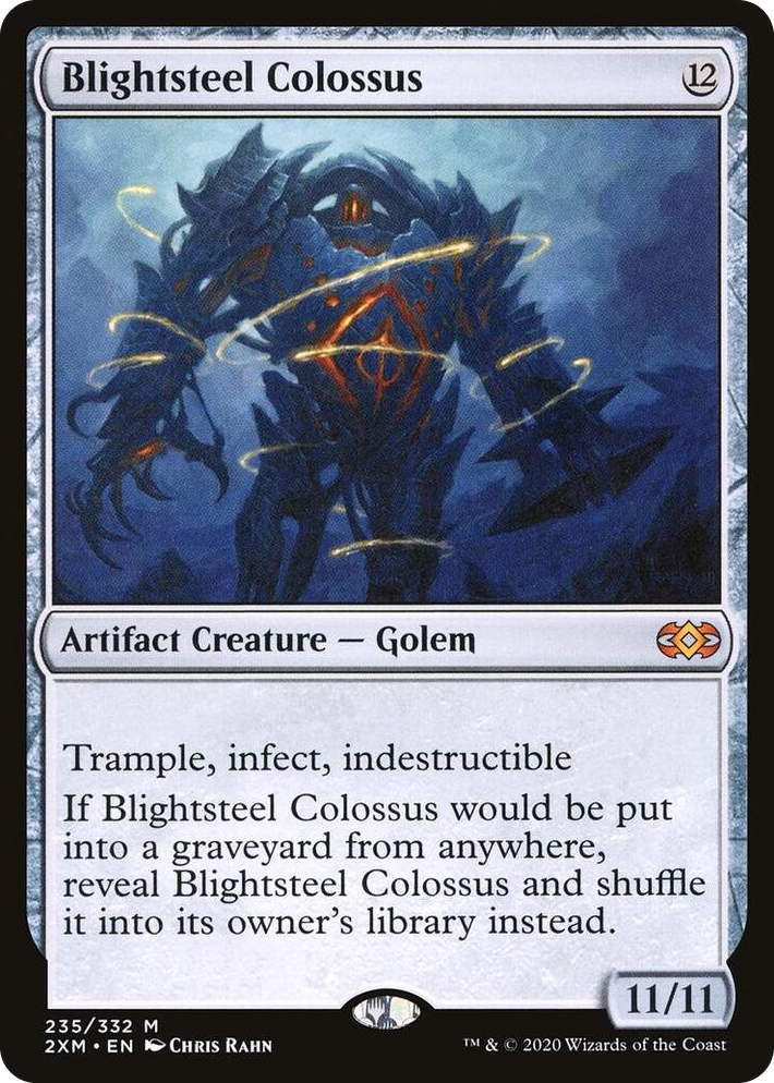 0235 Blightsteel Colossus M Double Masters