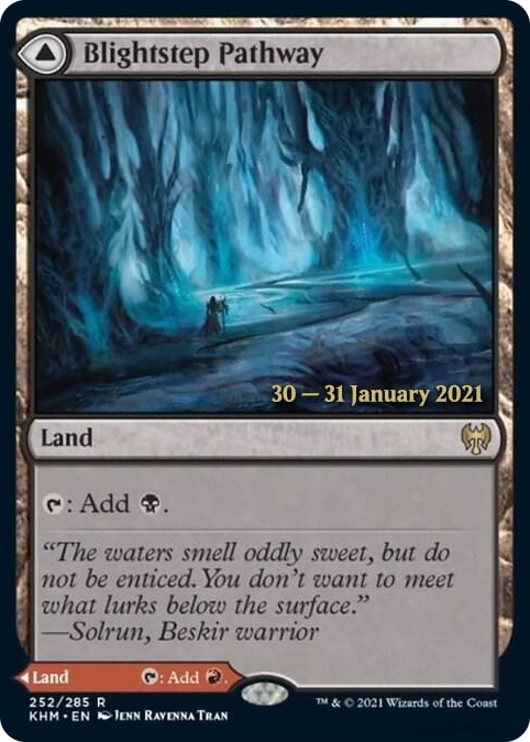 Blightstep Pathway #252 R - Prerelease Cards Pokemon card