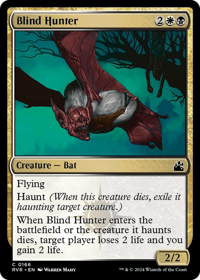0166 Blind Hunter C Ravnica Remastered
