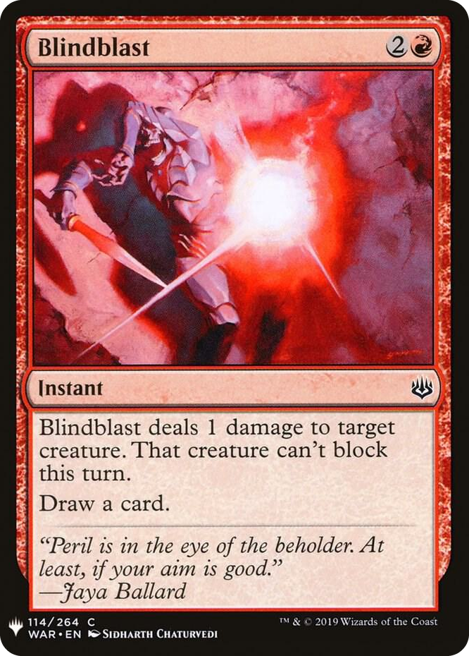 0114 Blindblast C The List Reprints