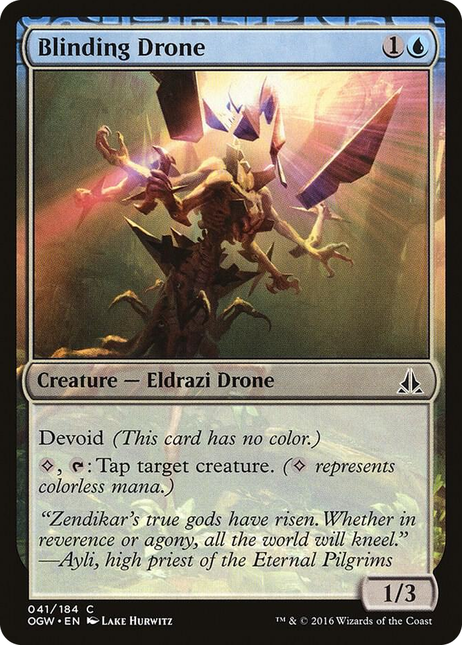 Blinding Drone #41 C - Oath of the Gatewatch Pokemon card