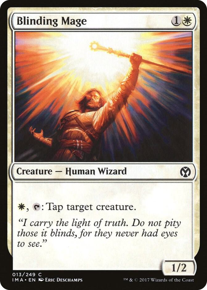 0013 Blinding Mage C Iconic Masters