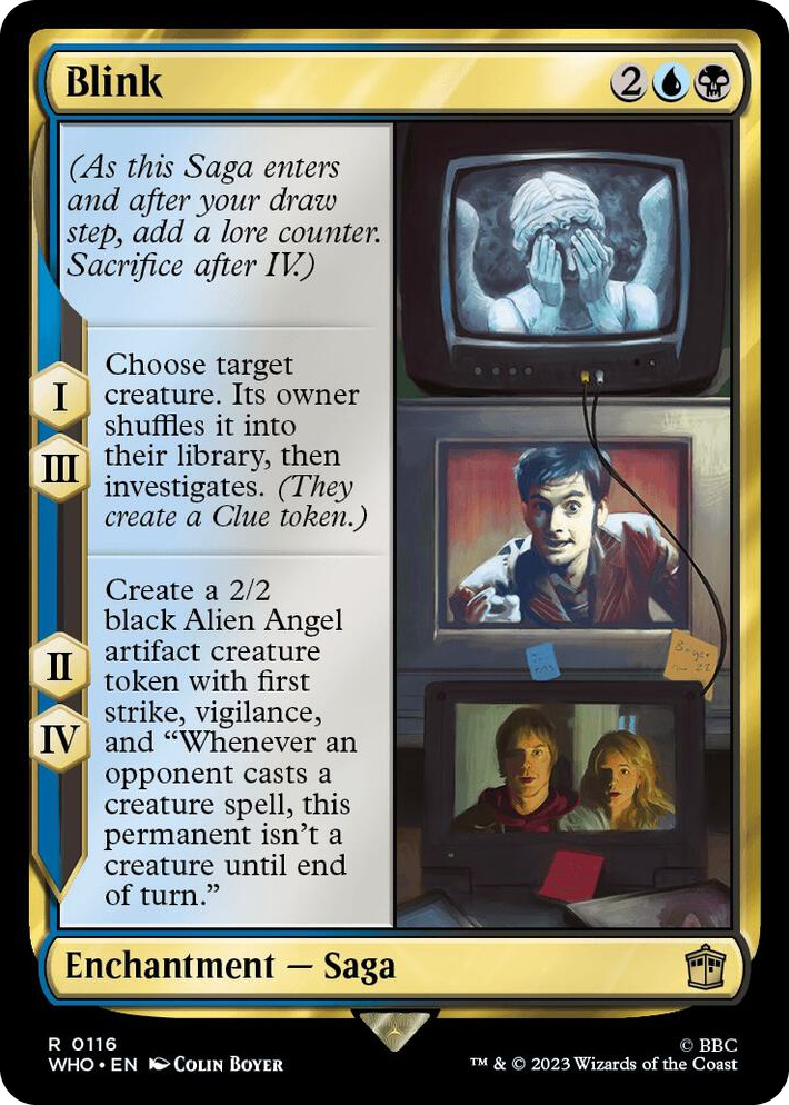 0116 Blink R Universes Beyond: Doctor Who