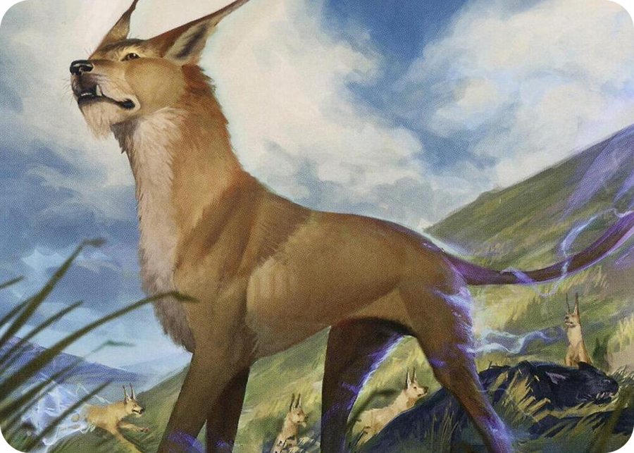0020 Blink Dog Art Card S Art Series: Adventures in the Forgotten Realms