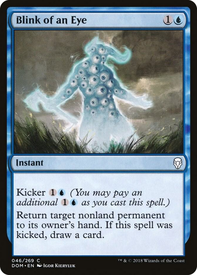 0046 Blink of an Eye C Dominaria