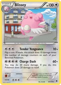 0081 Blissey - 81/119 (Cosmos Holo) Promo Miscellaneous Cards & Products