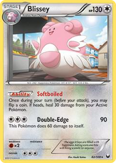 0082 Blissey - 82/108 (Battle Arena Deck Exclusive) Rare Deck Exclusives
