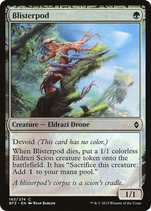 0163 Blisterpod C Battle for Zendikar
