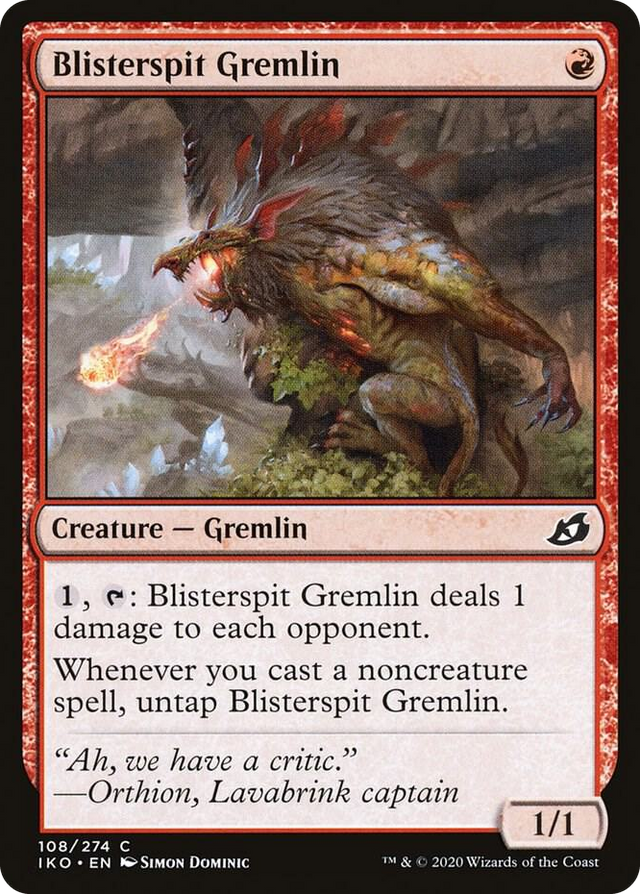 0108 Blisterspit Gremlin C Lair of Behemoths