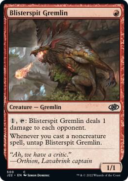 0500 Blisterspit Gremlin C Jumpstart 2022