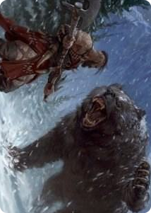 0041 Blizzard Brawl Art Card S Art Series: Kaldheim