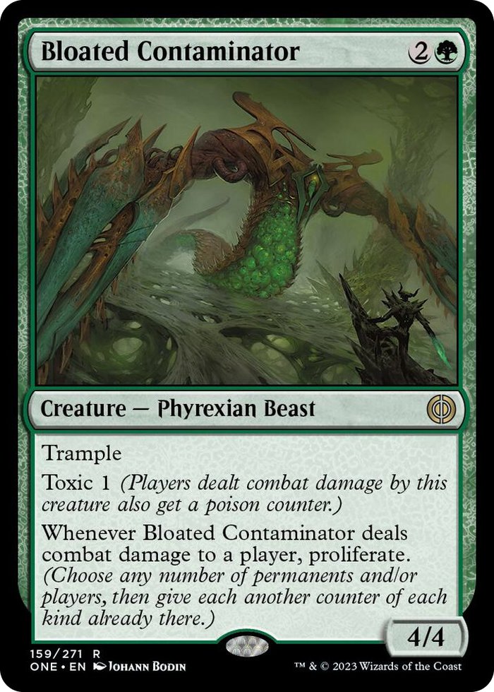 Bloated Contaminator #159 R - Phyrexia: All Will Be One Pokemon card