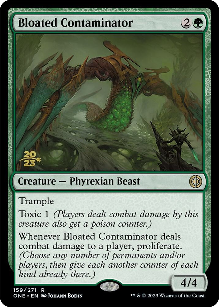 0159 Bloated Contaminator R Prerelease Cards
