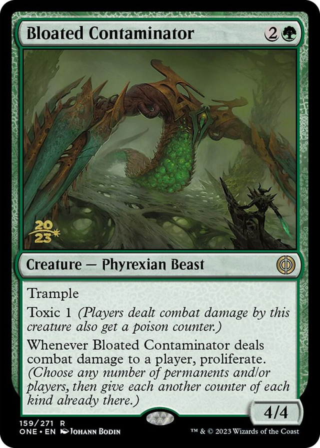 0159 Bloated Contaminator R Prerelease Cards