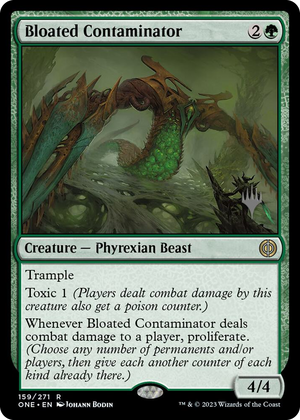 0159 Bloated Contaminator R Promo Pack: Phyrexia: All Will Be One