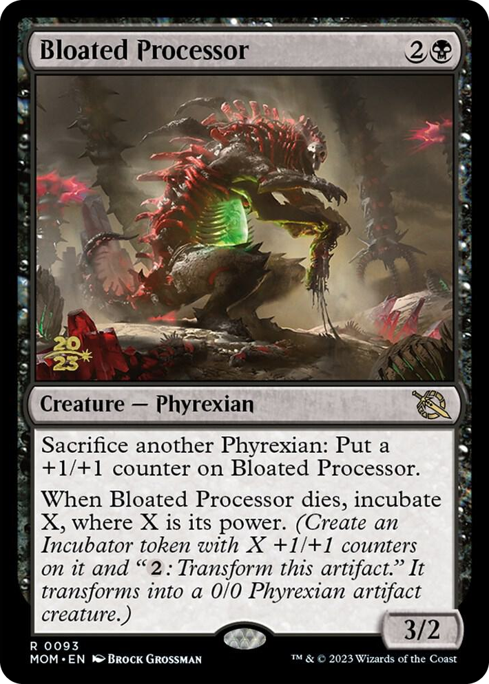 0093 Bloated Processor R Prerelease Cards