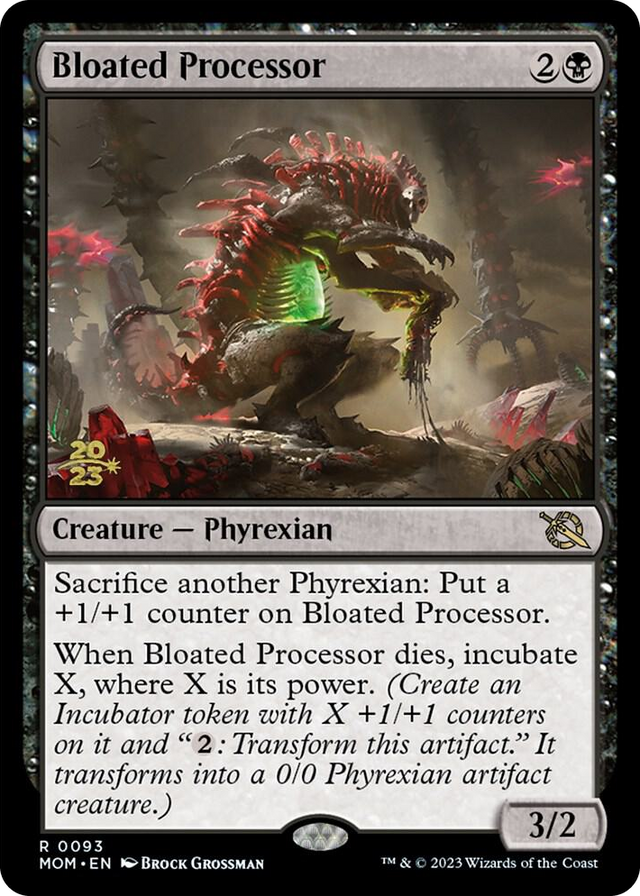 0093 Bloated Processor R Prerelease Cards