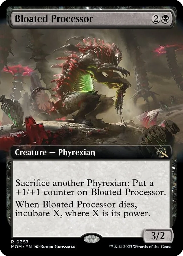 0357 Bloated Processor (Extended Art) R March of the Machine