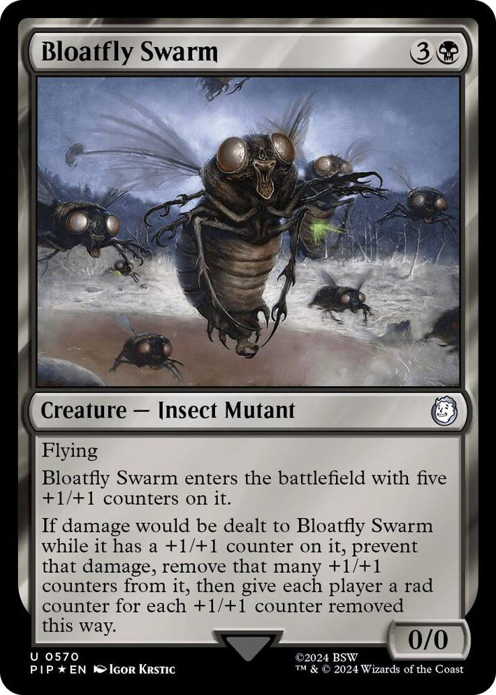 0570 Bloatfly Swarm (Surge Foil) U Universes Beyond: Fallout