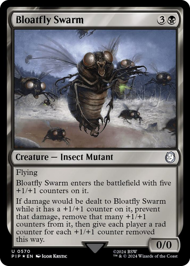 0570 Bloatfly Swarm (Surge Foil) U Universes Beyond: Fallout