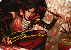 0022 Blood Artist Art Card (Gold-Stamped Signature) S Art Series: Innistrad Remastered
