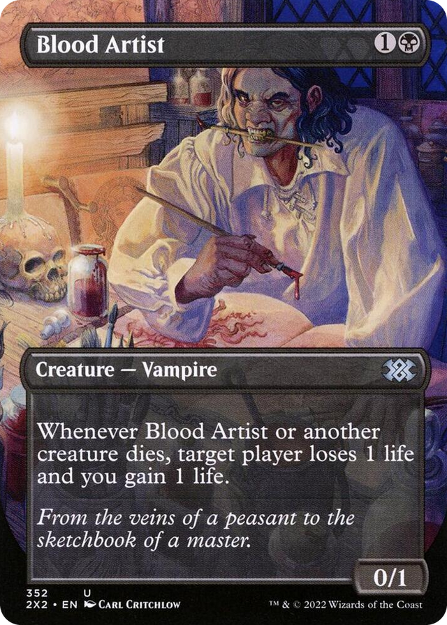 0352 Blood Artist (Borderless) U Double Masters 2022