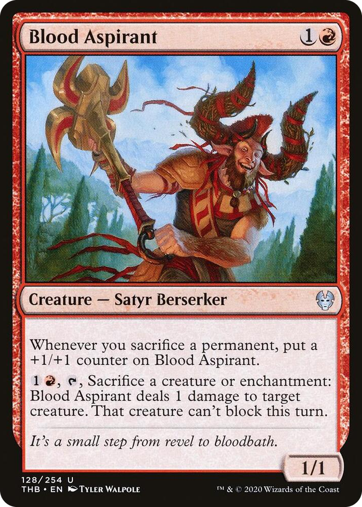 0128 Blood Aspirant U Theros Beyond Death