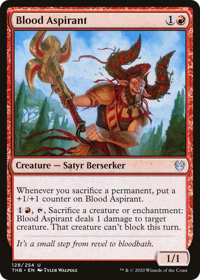 0128 Blood Aspirant U Theros Beyond Death