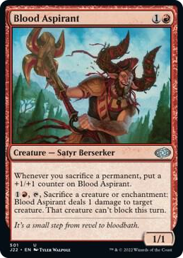 Blood Aspirant #501 U - Jumpstart 2022 Pokemon card