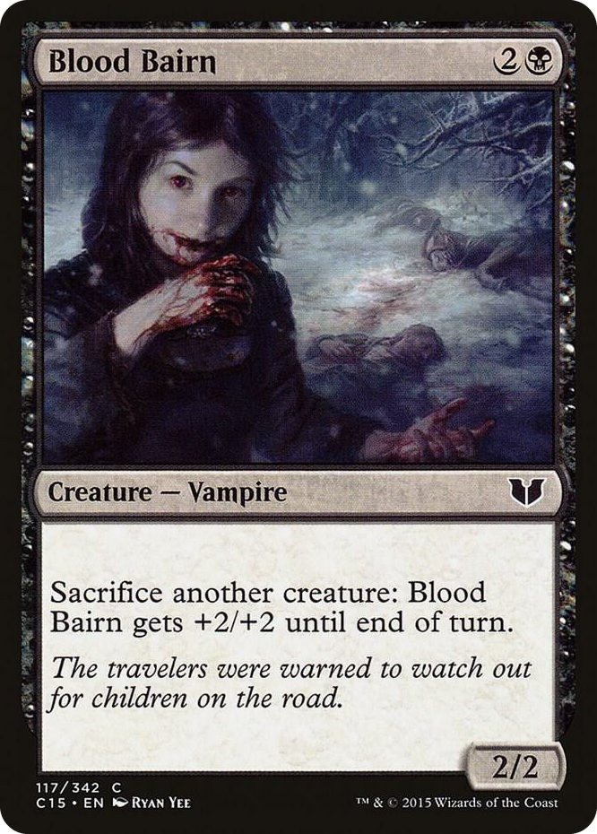 Blood Bairn #117 C - Commander 2015 Pokemon card