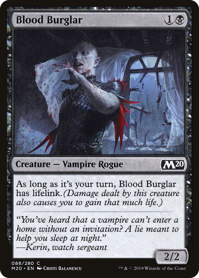 0088 Blood Burglar C Core Set 2020