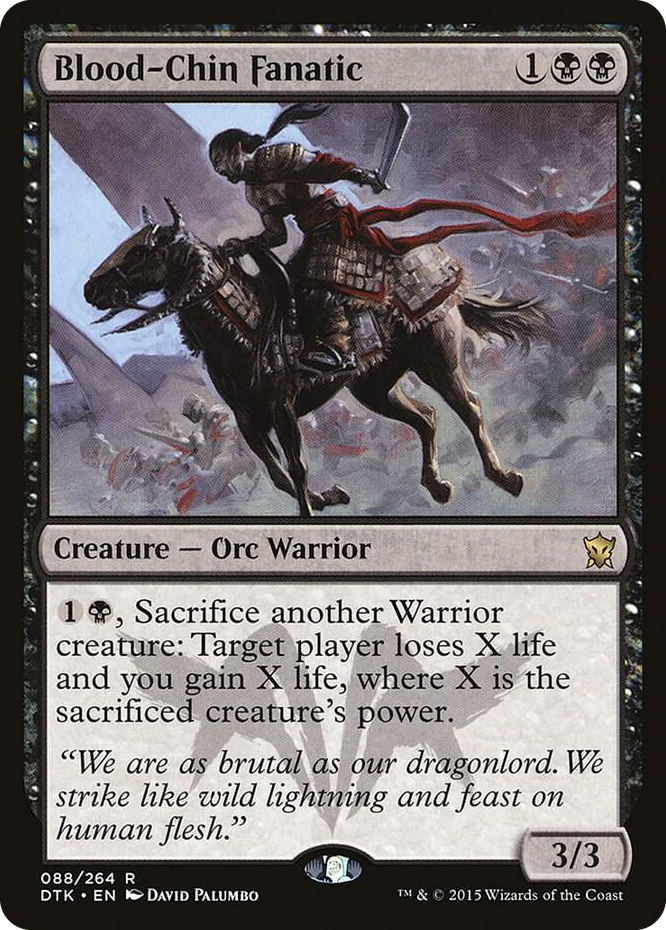 0088 Blood-Chin Fanatic R Dragons of Tarkir