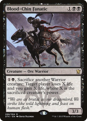 0088 Blood-Chin Fanatic R Dragons of Tarkir
