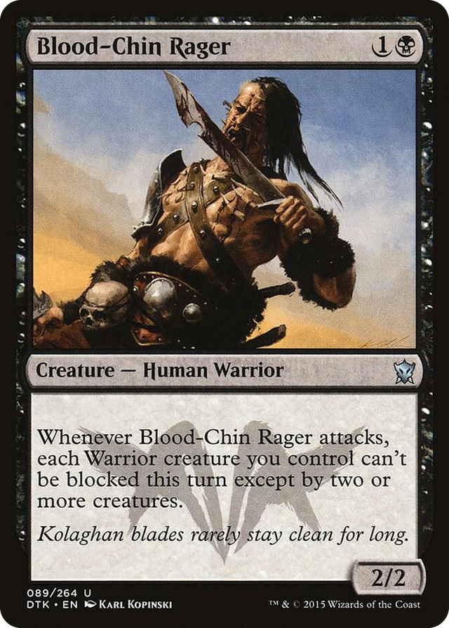 0089 Blood-Chin Rager U Dragons of Tarkir