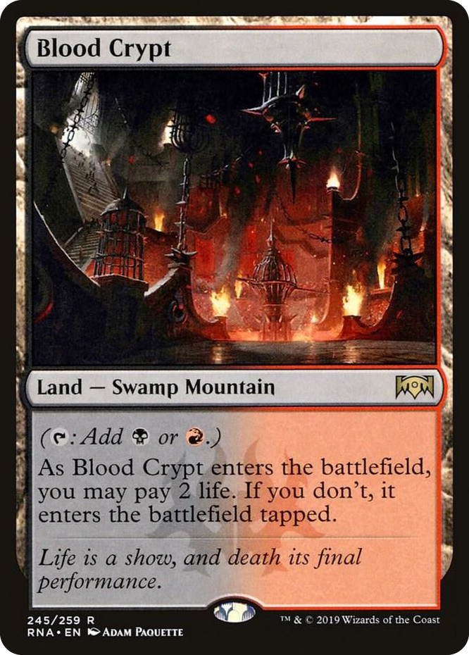 0245 Blood Crypt R Ravnica Allegiance