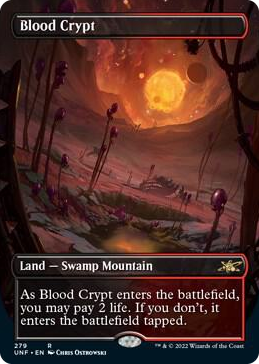 Blood Crypt (Borderless) #279 R - Unfinity Pokemon card
