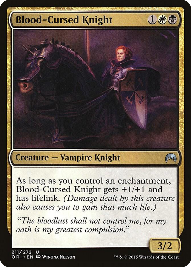 0211 Blood-Cursed Knight U Magic Origins