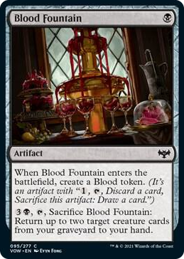 0095 Blood Fountain C Innistrad: Crimson Vow