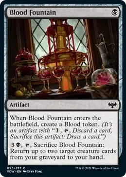 0095 Blood Fountain C Innistrad: Crimson Vow