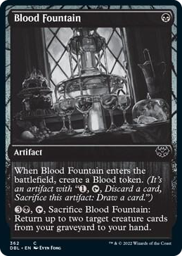 0362 Blood Fountain C Innistrad: Double Feature